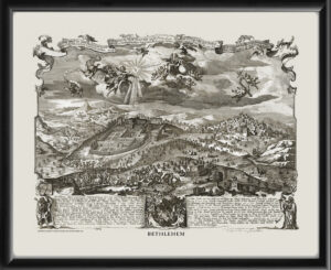 Bethlehem Israel 1750 Gottfried Bernhard Götz tm