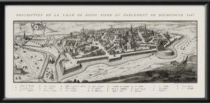 Dijon France seat of the Parliament of Burgundy, 1647