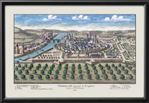 Grenoble France 1692 Pierre Aveline