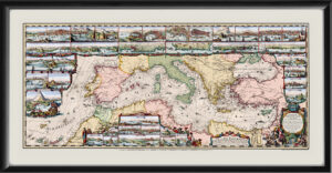 Mediterranean Sea 1694 Romeyn de Hooghe