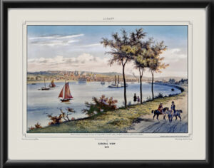 Albany NY 1850 Augustus Kollner