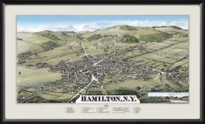 Hamilton NY 1885 Lucien R. Burleigh