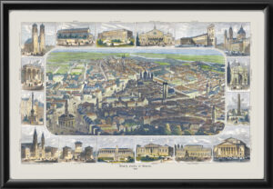 Munich Germany 1870 Bruno Heinrich Strassberger