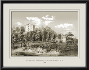 Richmond Seminary Staten Island NY 1848