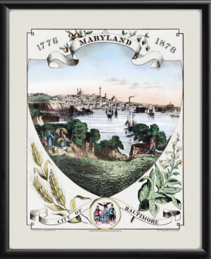 Baltimore MD 1876 William Brotherhead