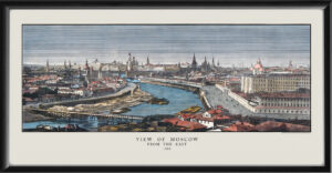 Moscow Russia from the east 1880