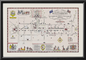 Williamsburg VA 1780 by Frank E. Patterson III in 1940