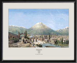 Arequipa Peru 1860 Francisco Emilio Prugue