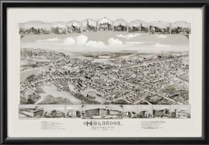 Holbrook MA 1892 Oakley Hoopes Bailey