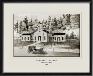Arkansas College Fayetteville AR 1860