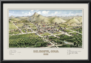 Del Norte CO 1882 Henry Wellge color