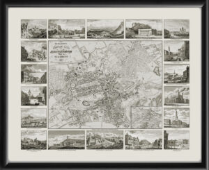 Edinburgh Scotland 1827 Robert. Hamilton