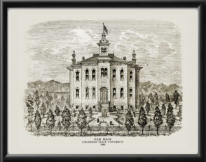 Colordo State University Fort Collins Old Main 1888