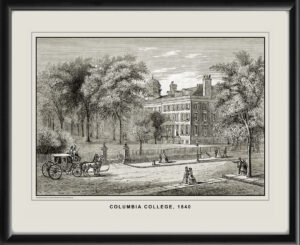 Columbia College, 1840 Charles E.H. Bonwill