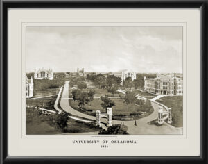 University of Oklahoma Norman North Oval 1924