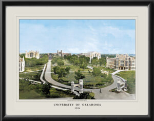 University of Oklahoma Norman North Oval 1924