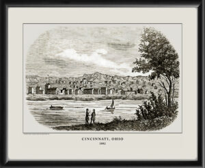 Cincinnati OH 1802 published in 1848