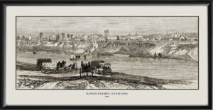 Natchitoches LA 1864 Frank Leslie's Illustrated Newspaper