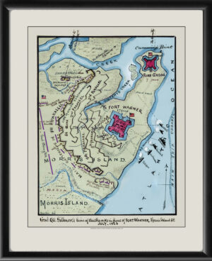 Fort Wagner, Morris Island, SC 1863