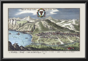 Altdorf Switzerland 1649 Mattheus Merian