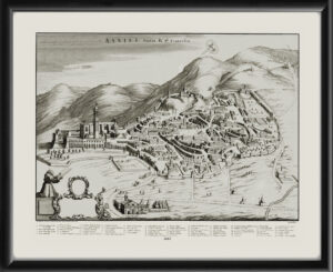 Assisi Italy 1663 Joan Blaeu