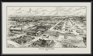 South Milwaukee 1906 Binner Engraving