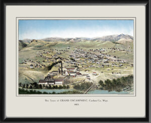 Grand Encampment Carbon County WY 1903 Merritt Dana Houghton