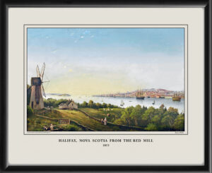 Halifax, Nova Scotia from the Red Mill 1853