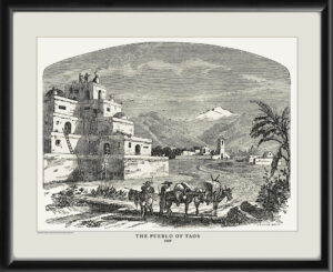 The Pueblo of Taos 1869 Davis & Speer