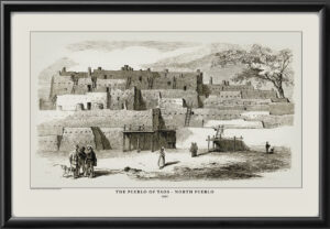 Taos Pueblo, New Mexico, 1857