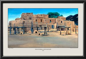 Taos Pueblo, New Mexico, 1929 Georgia O'Keeffe