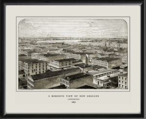 New Orleans LA 1882 by J.W. Orr