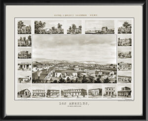 Los Angeles CA 1857 - 2 Kuchel & Dresel