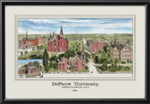 Depauw University IN 1874