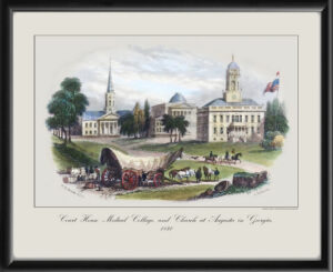 Augusta GA 1840 by W. H. Brooke & A. Willmore