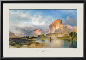 Green River WY Thomas Moran 1874