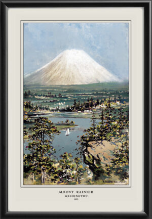 Mount Tacoma - Rainier WA 1893