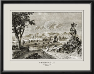 Chihuahua Mexico 1852 Philippe Ronde