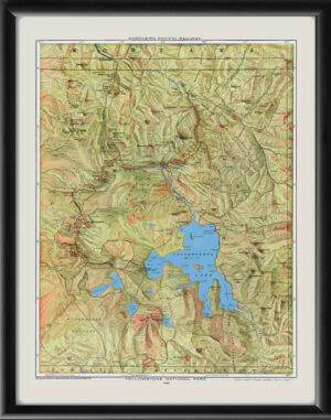 Yellowstone National Park WY 1898 Poole Bros.