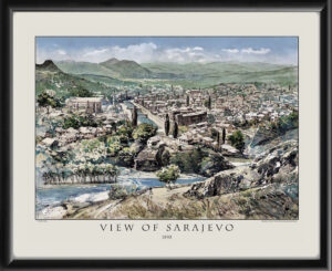 Sarajevo Bosnia and Herzegovina c.1890 Gyula Háry