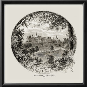 Wellesley College 1881 Published in King's Handbook of Boston, by Moses King