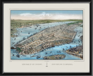 New York City NY 1855 J.W.C. Williams