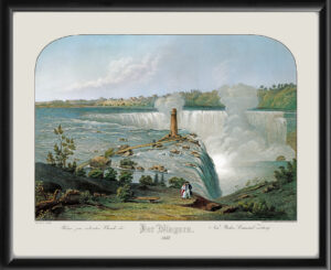 Niagara Falls NY 1855 F. Girsch