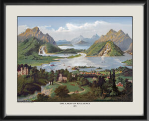 The Lakes of Killarney Ireland 1878 William Henry Burns