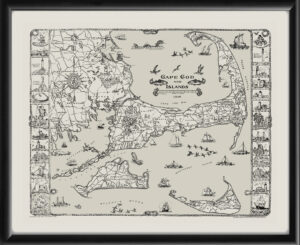 Cape Cod and Islands 1930 C.W. Holliday
