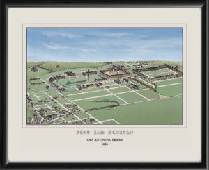 Fort Sam Houston, San Antonio TX 1886 Augustus Koch