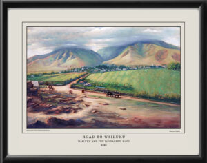 Road to Wailuku, Maui - Wailuku and Iao Valley Maui Edward Bailey
