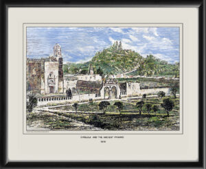 Cholula Puebla Mexico 1870