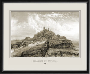 Cholula Mexico Pyramid 1836 Carl Nebel