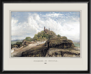 Cholula Mexico Pyramid 1836 Carl Nebel